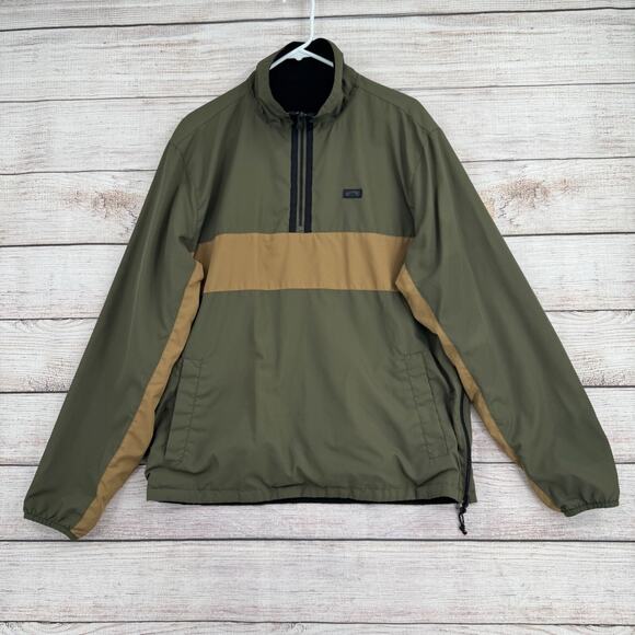 Billabong Other - Billabong A/Div Highland Reversible Jacket‎ Pullover Men's XL Green/Beige